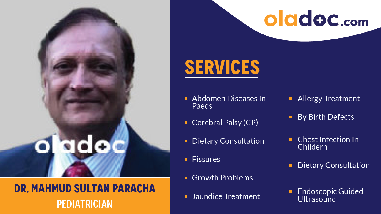 Services provided by Dr.Mahmud Sultan Paracha